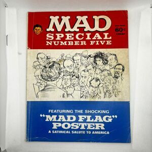 Mad Magazine Special Number 5 Satirical Salute to America (No Flag Included)